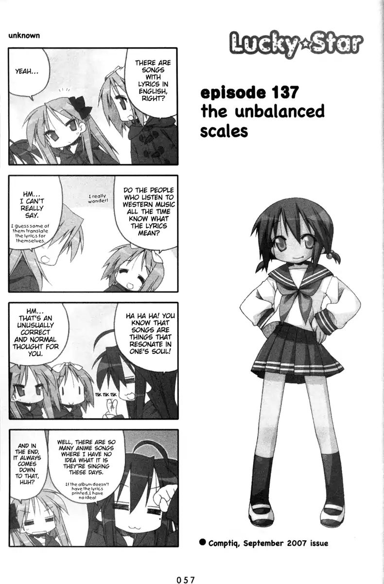 Lucky Star Chapter 137 Page 1