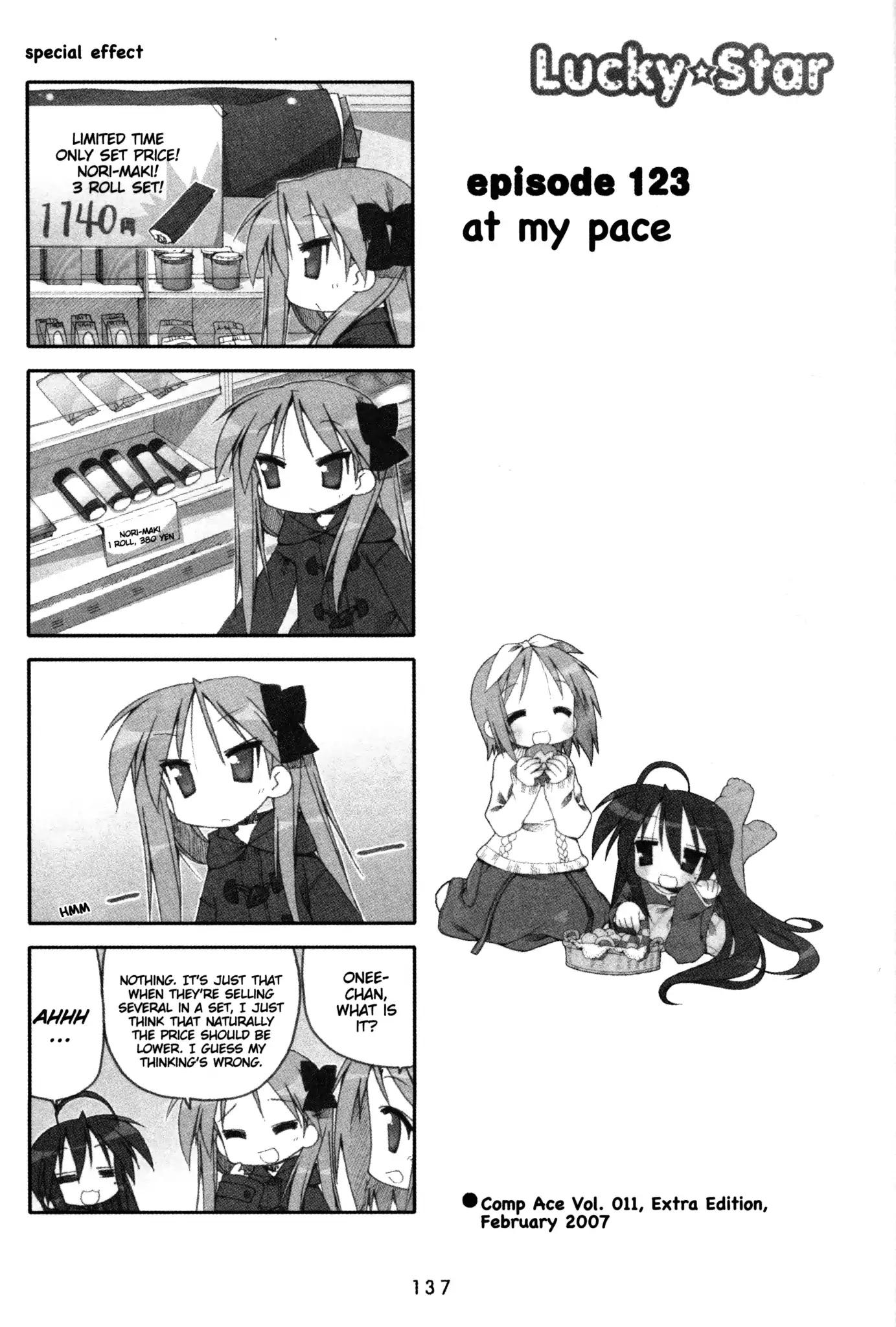 Lucky Star Chapter 123 Page 1