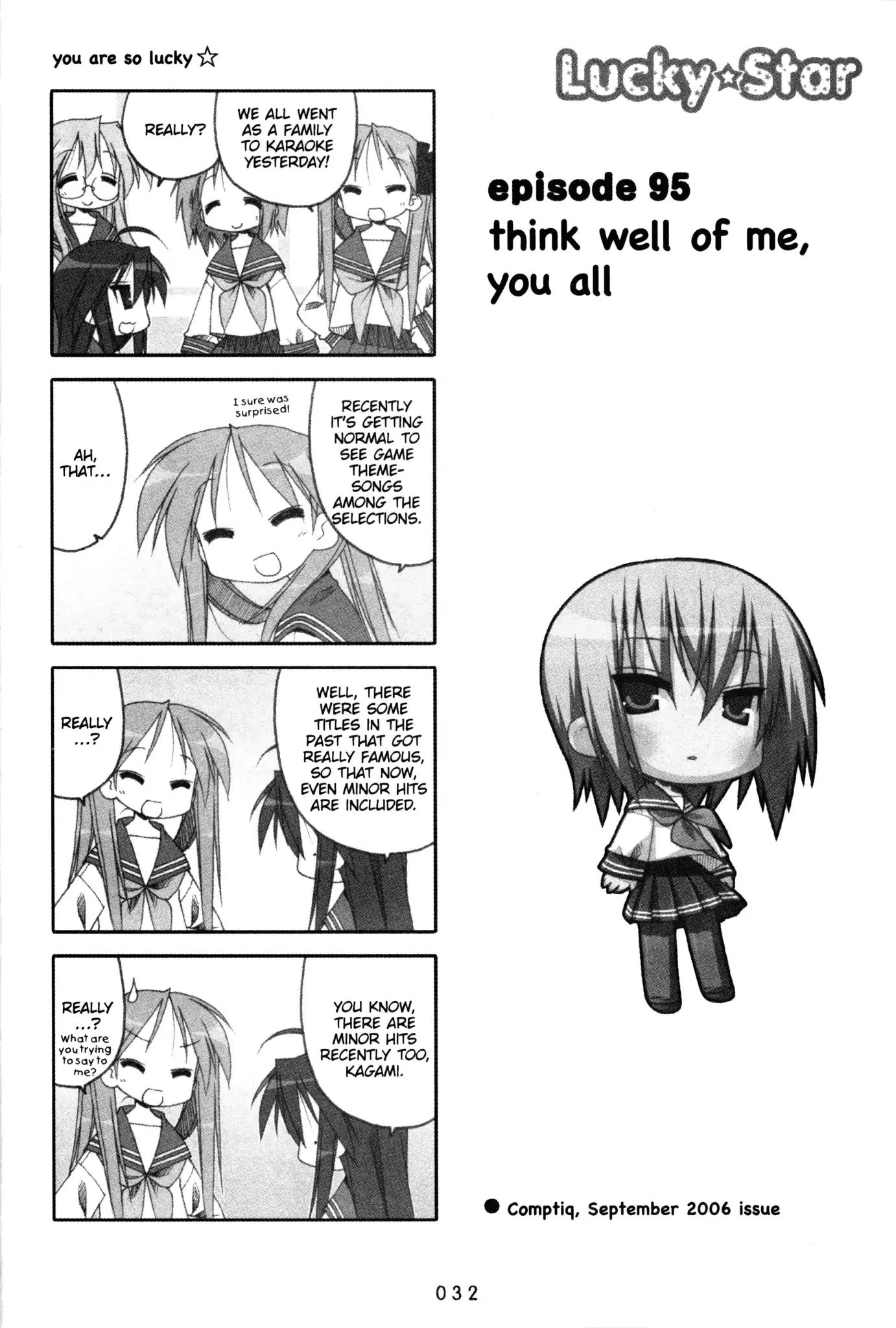 Lucky Star Chapter 95 Page 1